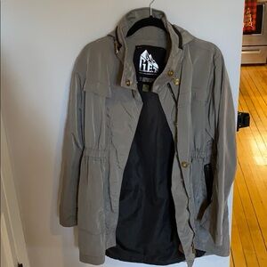 G.E.T. Equipment General technique raincoat gray